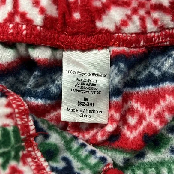 Christmas soft fuzzy sleepy pants. Unisex - Picture 3 of 3